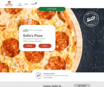 Ordersofiaspizza.com(Get 15% off your pizza delivery order) Screenshot