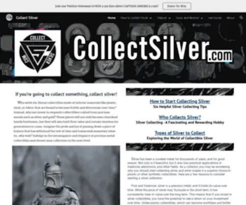 Ordersterlingsilver.com(Collect Silver) Screenshot