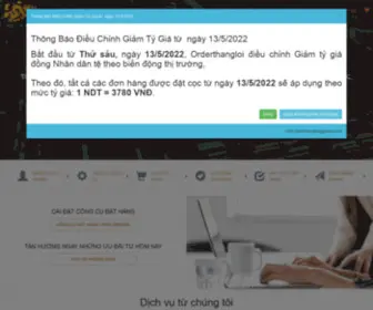 Orderthangloi.com(Mua hàng tháº¯ng lá) Screenshot