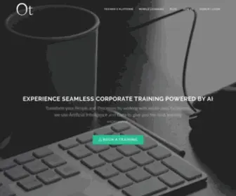 Ordertrainings.com(Corporate Training) Screenshot