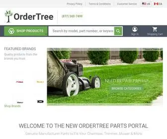 Ordertree.com(Home Page) Screenshot