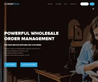 Ordertron.com(Order Management Solution) Screenshot