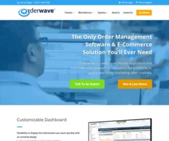 Orderwave.com(Order management) Screenshot