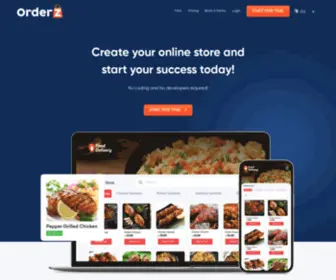 Orderz.my(Create Ecommerce store In Simple 4 Steps) Screenshot