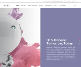 Ordextechnology.com(Software Development Company) Screenshot