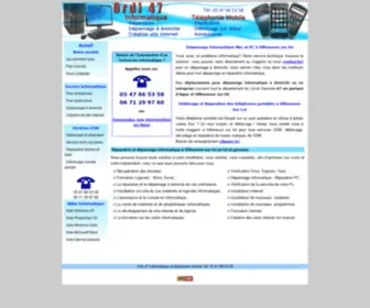 Ordi47.com(Dépannage) Screenshot