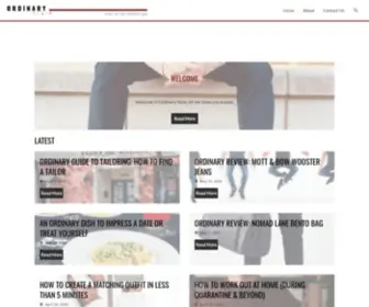 Ordinarystyle.com(Ordinary Style) Screenshot