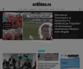 Ordinea.ro(Publicatie on) Screenshot