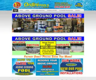 Ordinipools.com(Ordini Pools) Screenshot