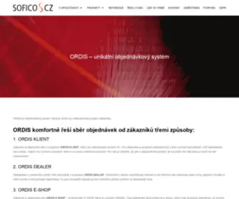 Ordis.cz(Objednávkový systém) Screenshot