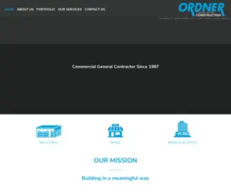 Ordner.com(Commercial General Contractor Since 1987) Screenshot