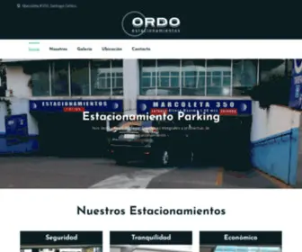 Ordo.cl(Estacionamiento Santiago Centro) Screenshot