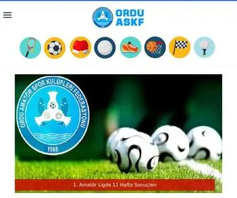 Orduaskf.com(Ordu ASKF) Screenshot