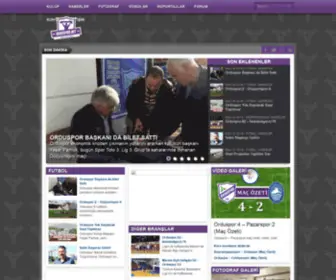 Orduspor.net(Orduspor Taraftar Sitesi) Screenshot