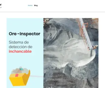 Ore-Inspector.com(Ore-Inspector Ultrasonic Uncrushable Detection) Screenshot