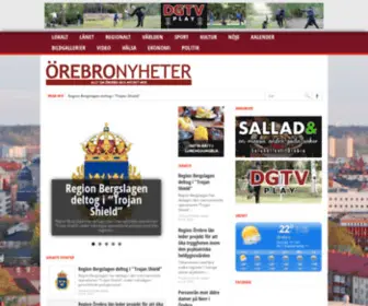 Orebronyheter.com(Örebronyheter) Screenshot