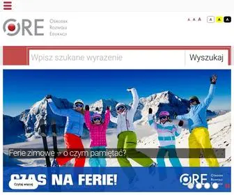 Ore.edu.pl(Ośrodek Rozwoju Edukacji) Screenshot