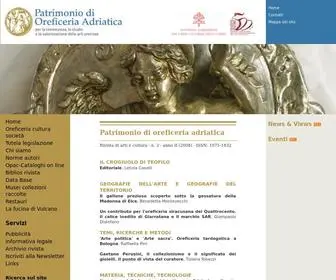 Oreficeriadriatica.it(Patrimonio di Oreficeria Adriatica) Screenshot