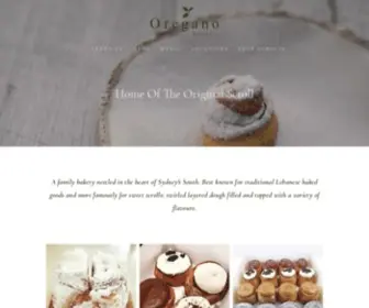 Oreganobakery.com.au(Oregano Bakery) Screenshot