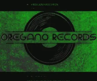 Oreganorecords.com(Oregano Records) Screenshot