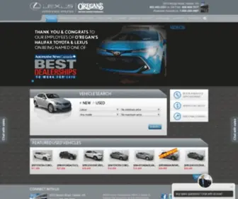 Oreganslexus.com(O'Regan's Lexus) Screenshot