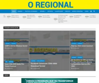 Oregional.com.br(Jornal O Regional) Screenshot