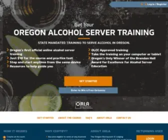 Oregonalcoholserver.com(Need your Oregon Alcohol Server Certificate) Screenshot