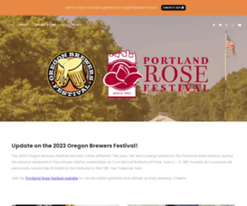 Oregonbrewfest.com(Oregonbrewfest) Screenshot