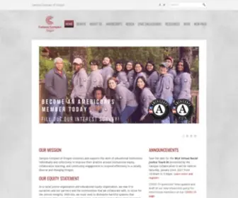 Oregoncampuscompact.org(CAMPUS COMPACT OF OREGON) Screenshot