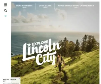 Oregoncoast.org(Visit Lincoln City on Oregon's Central Coast) Screenshot
