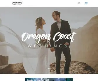 Oregoncoastweddings.com(Oregon Coast Weddings) Screenshot