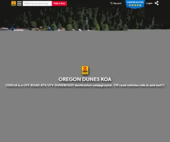 Oregonduneskoa.com(Index Page ODKOA) Screenshot