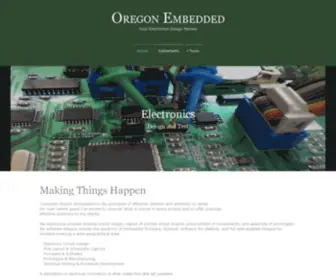 Oregonembedded.com(Oregon Embedded) Screenshot