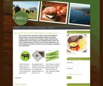 Oregongrassfed.com(Grass Fed) Screenshot