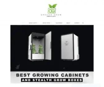 Oregongrowcabinets.com(Grow Cabinets) Screenshot