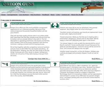 Oregonguns.com(Oregon Guns) Screenshot