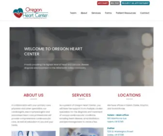 Oregonheartcenter.com(Oregon Heart Center) Screenshot