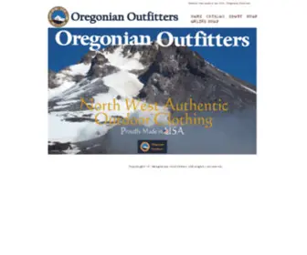 Oregonianoutfitters.com(Oregonian Outfitters(オレゴニアンアウトフィッターズ)) Screenshot