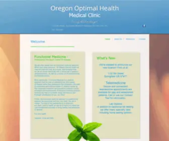 Oregonoptimalhealth.com(Oregon Optimal Health) Screenshot