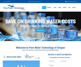 Oregonpurewatertech.com(Pure Water Technology of Oregon) Screenshot