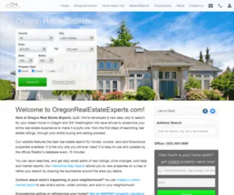 Oregonrealestateexperts.com(Oregon Real Estate) Screenshot