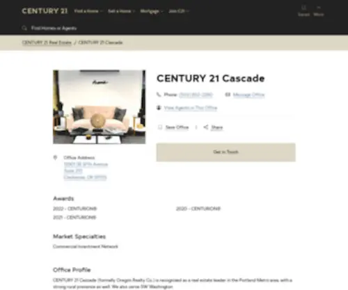 Oregonrealty.com(WA Homes for Sale & OR Real Estate) Screenshot