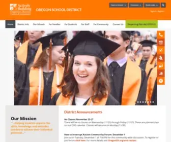 Oregonsd.org(The mission of the Oregon School District) Screenshot