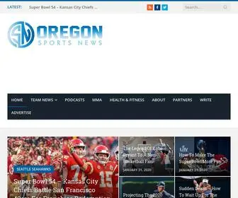 Oregonsportsnews.com(Entertaining Oregon Sports Commentary) Screenshot