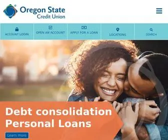 Oregonstatecu.com(Better banking for members) Screenshot