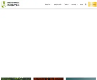 Oregonstateparksfoundation.org(Oregon Parks Forever) Screenshot