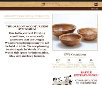 Oregonwoodturningsymposium.com(Oregon Woodturning Symposium) Screenshot