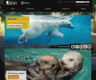 Oregonzoo.com(Oregonzoo) Screenshot