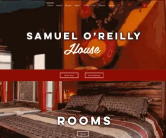 Oreillyhouse.com(Samuel O'Reilly Main) Screenshot