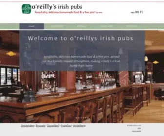 Oreillys.com(O'reilly's irish pubs) Screenshot